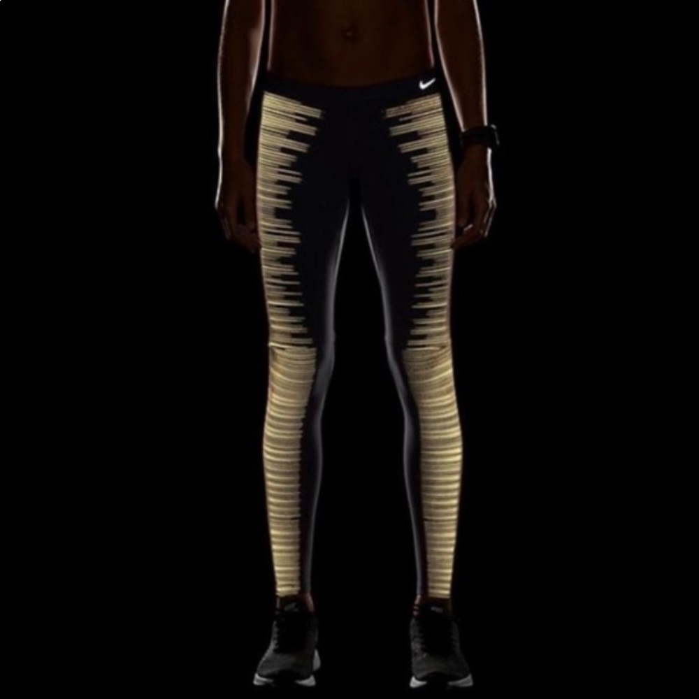 NIKE flash reflective leggings